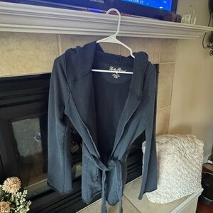 Lucky Brand Dark Blue Trench Coat